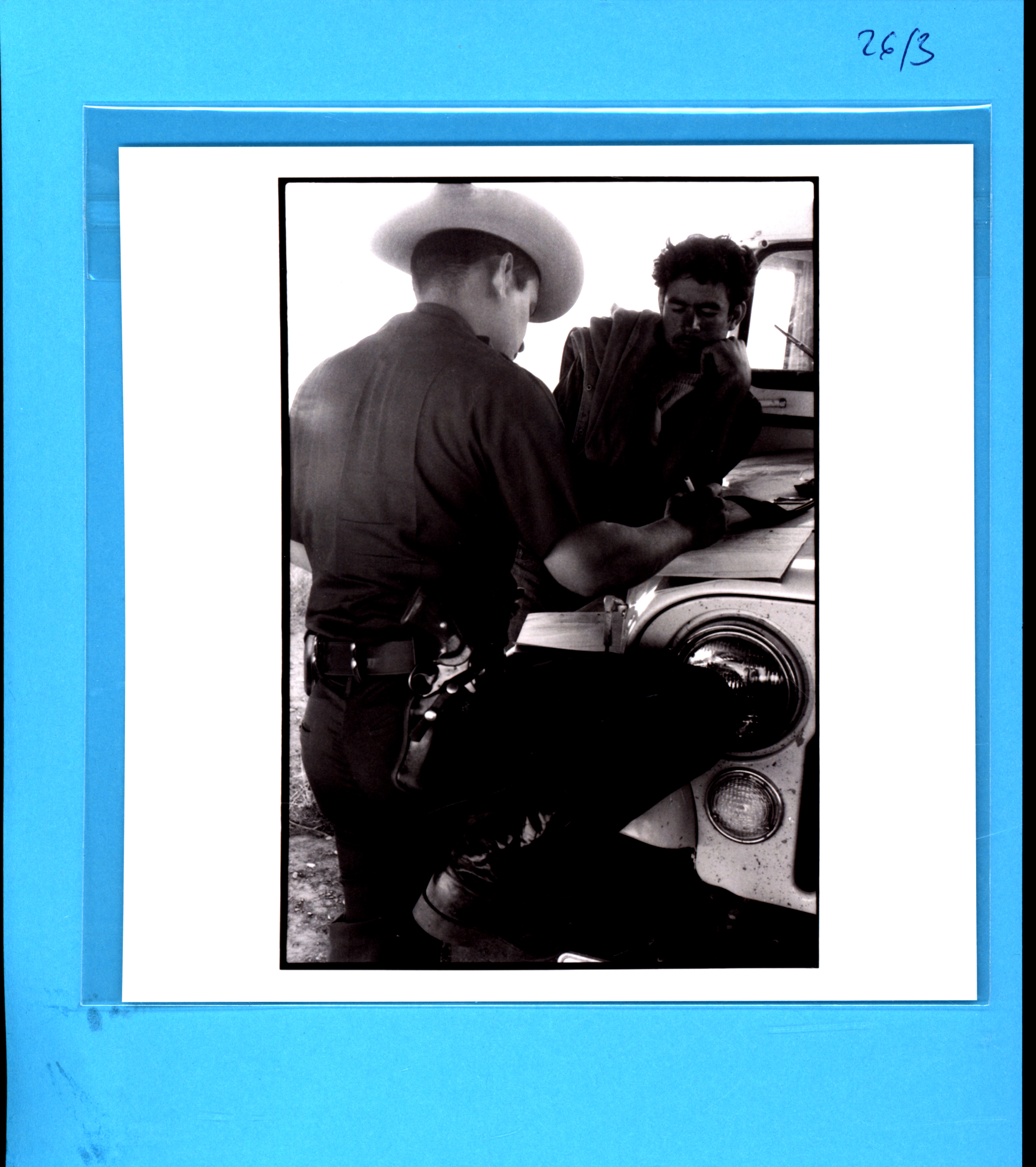 Danny Lyon , US Border new Mexico 1973 