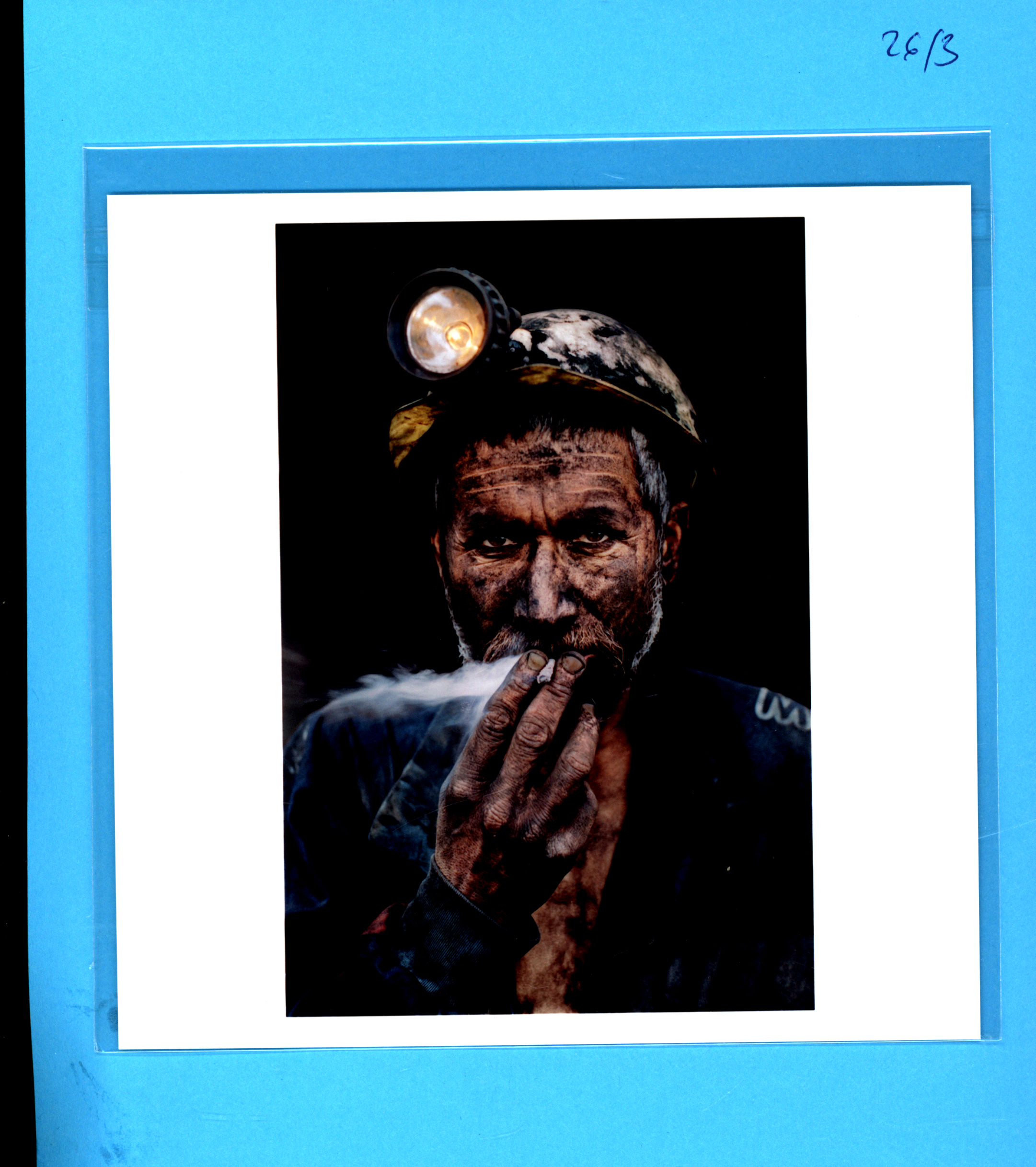 Steve McCurry, a coal miner Afghanistan 2002